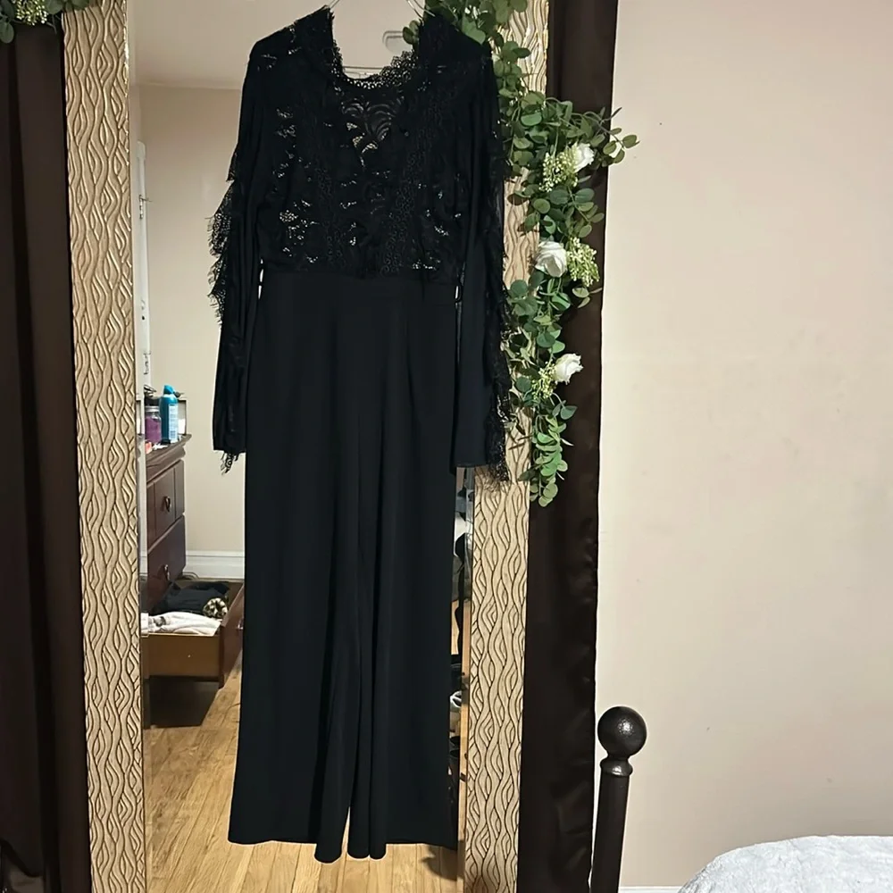 Lace Jumpsuit - Picture 1 of 3